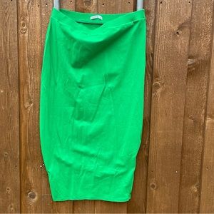 Rebdolls Emerald Green Body Con Pencil Skirt